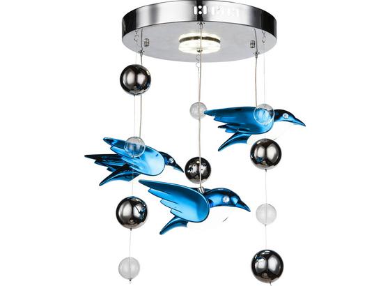 LED-Deckenleuchte Vogel Blau - Blau, MODERN, Kunststoff/Metall (42/60cm) LED-Deckenleuchte Vogel Blau - Blau, MODERN, Kunststoff/Metall (42/60cm)
