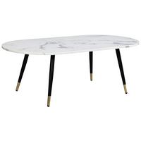 KONFERENČNÍ STOLEK WL6.975 - bílá/černá, Design, kov/kompozitní dřevo (120/60/41,5cm) - MID.YOU