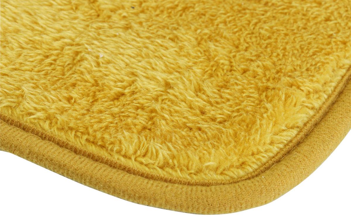 Fürdőszobaszőnyeg Lisa *top Ár* - sárga, Konventionell, textil (45/70cm) - Ondega