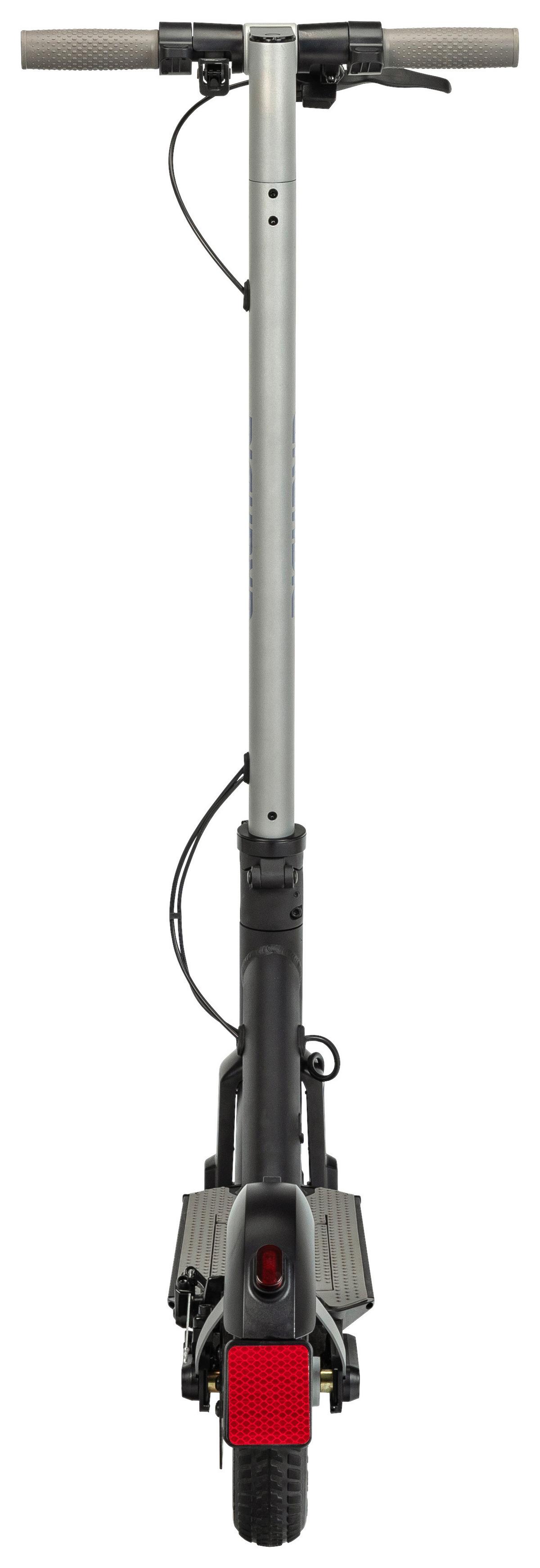 E-scooter Klappbar Inkl. Digitaler Tachoanzeige - Schwarz/Grau, Basics, Kunststoff/Metall (116/43/114,5cm) - Grundig
