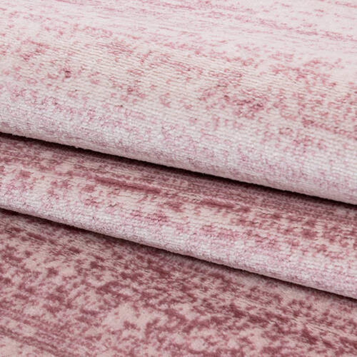 Webteppich Plus - Pink, Basics, Textil (140/200cm) - Novel