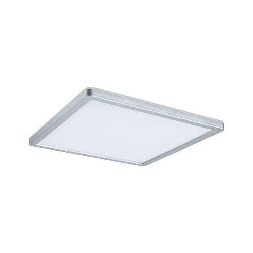 LED-Paneel L: 29,3 cm 70994 - Chromfarben, Basics, Kunststoff (29,3/29,3/2,8cm) - Paulmann