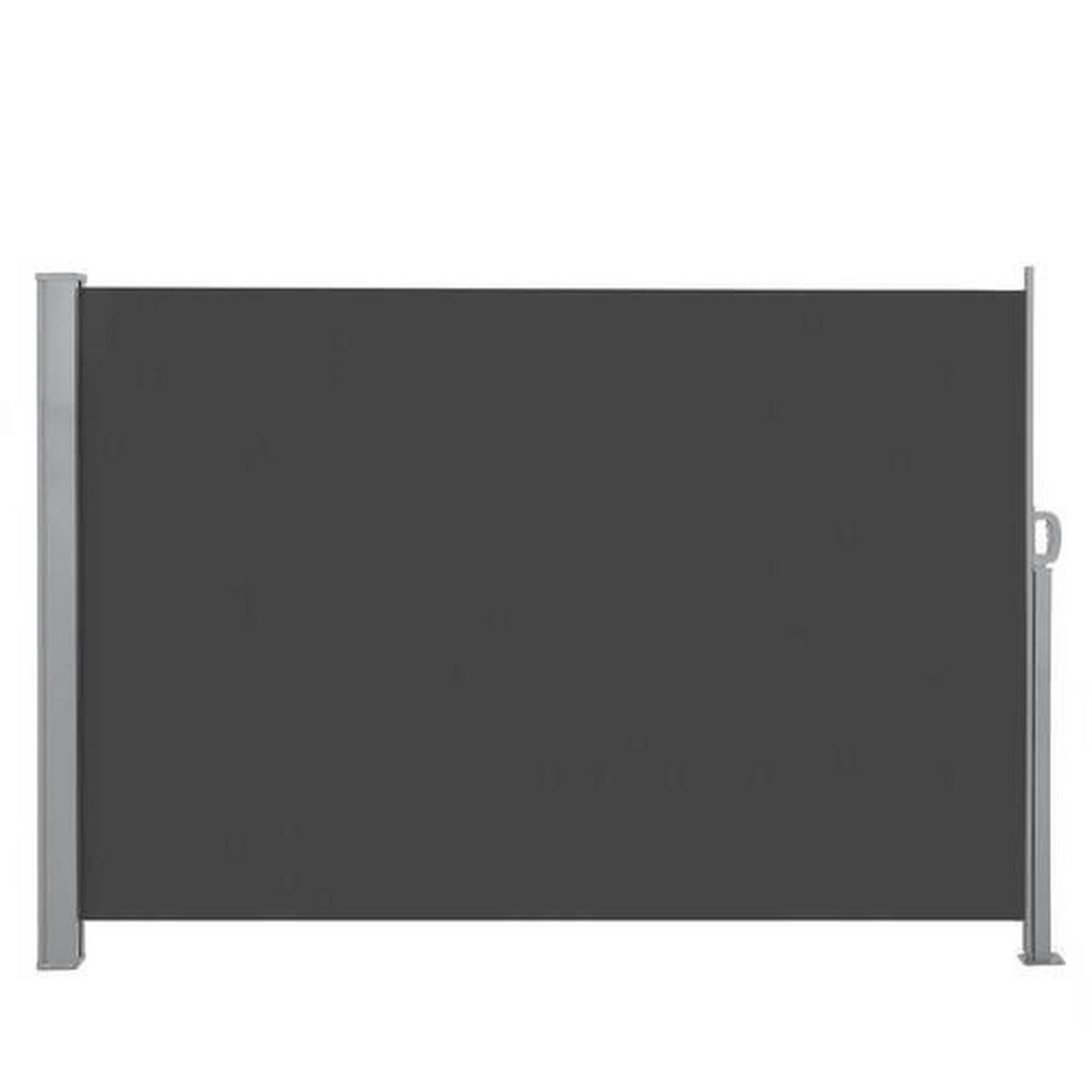 Markise Dunkelgrau Grau Bxh: 350x200 Cm - Dunkelgrau/Grau, Basics, Textil/Metall (350/200cm) - Modante