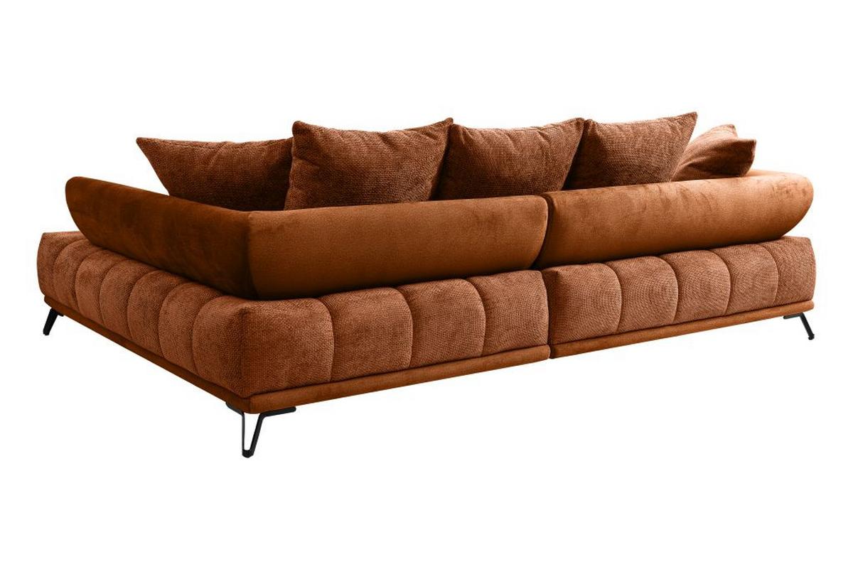 LARGO, pravá, měděná, potřeba šířky dveří 90 cm - měděné barvy/černá, Moderní, kov/textil (262/184cm)
