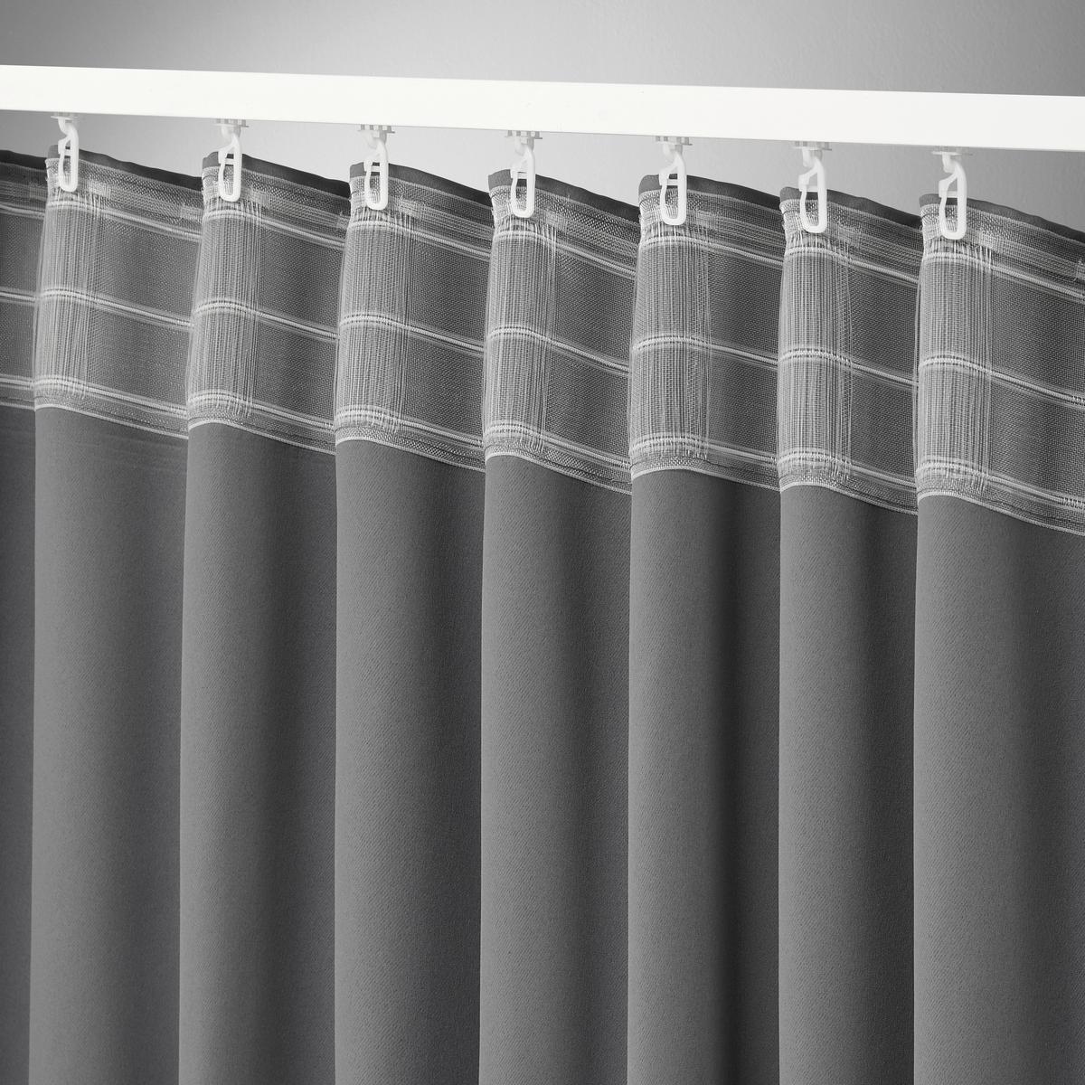 ZATEMŇOVACÍ ZÁVES HENRI - antracitová, textil (135/245cm) - Mömax