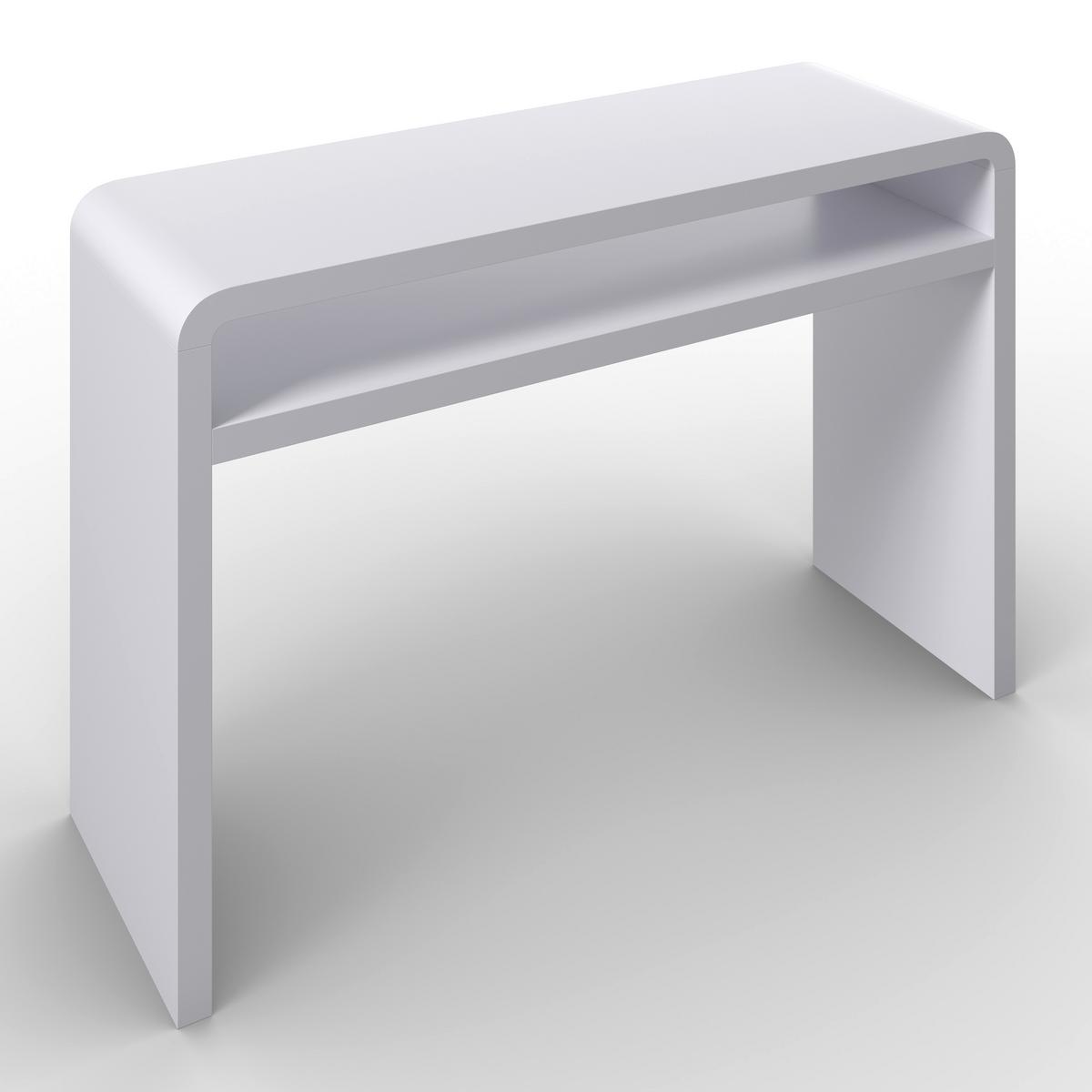 KONZOLOVÝ STOLEK EMILIA - bílá, Moderní, kompozitní dřevo (120/80/40cm) - Bessagi Home