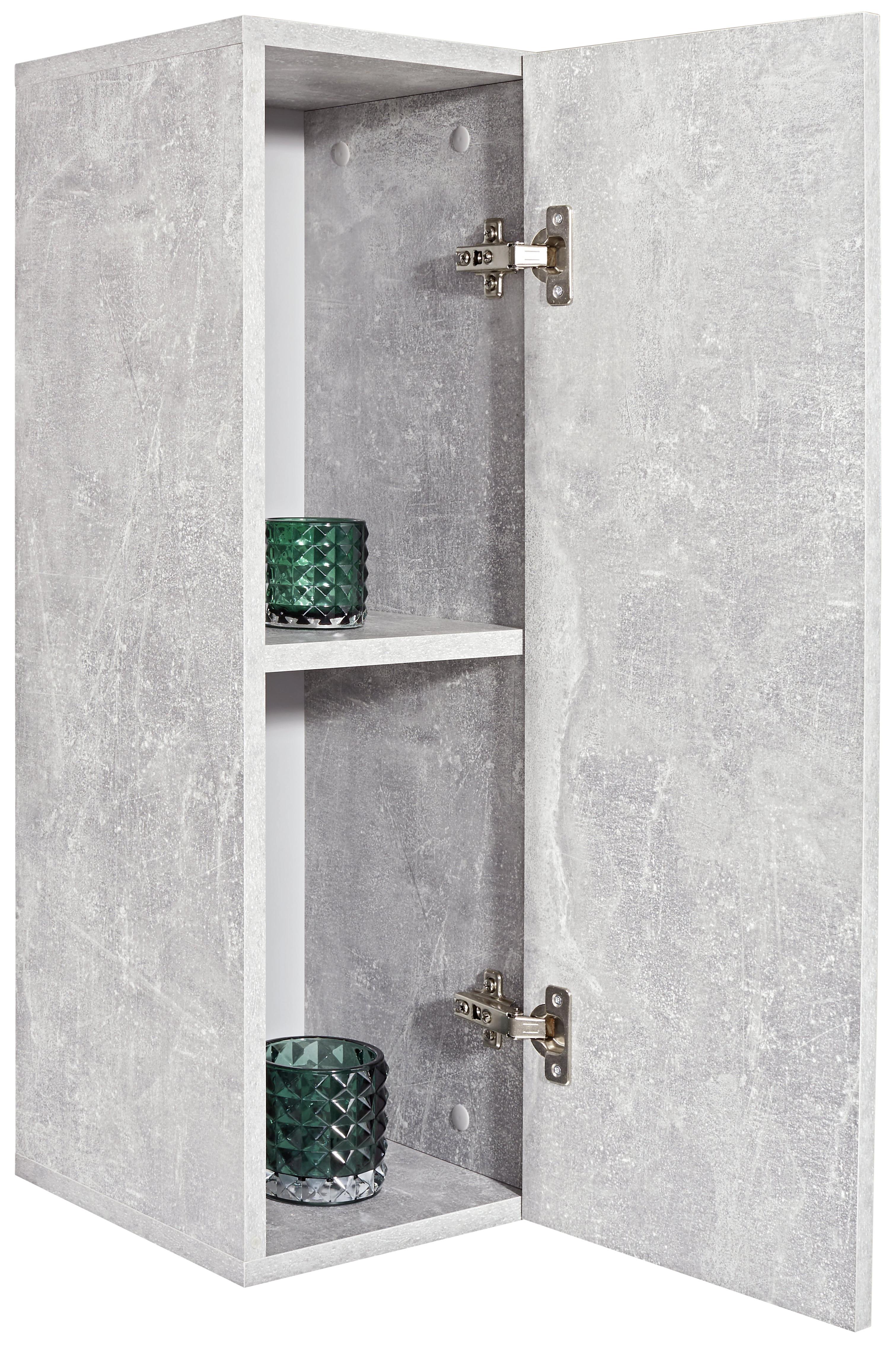 Hängeschrank in angesagter Betonoptik