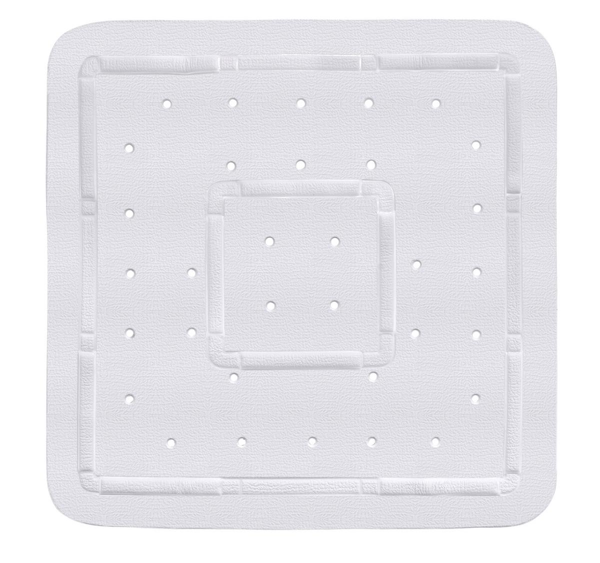 Duscheinlage Florida 3210401100 - Weiß, MODERN, Kunststoff (55/1,5/55cm) - Wenko