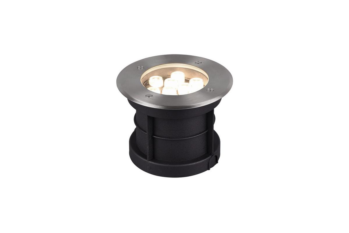 Led-außenleuchte 9 Watt Edelstahl - Nickelfarben, Basics, Metall (16/12cm) - Trio Leuchten