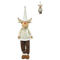 Skřítek BRUNO - béžová/světle hnědá, kov/textil (50/185/32cm) - Mömax