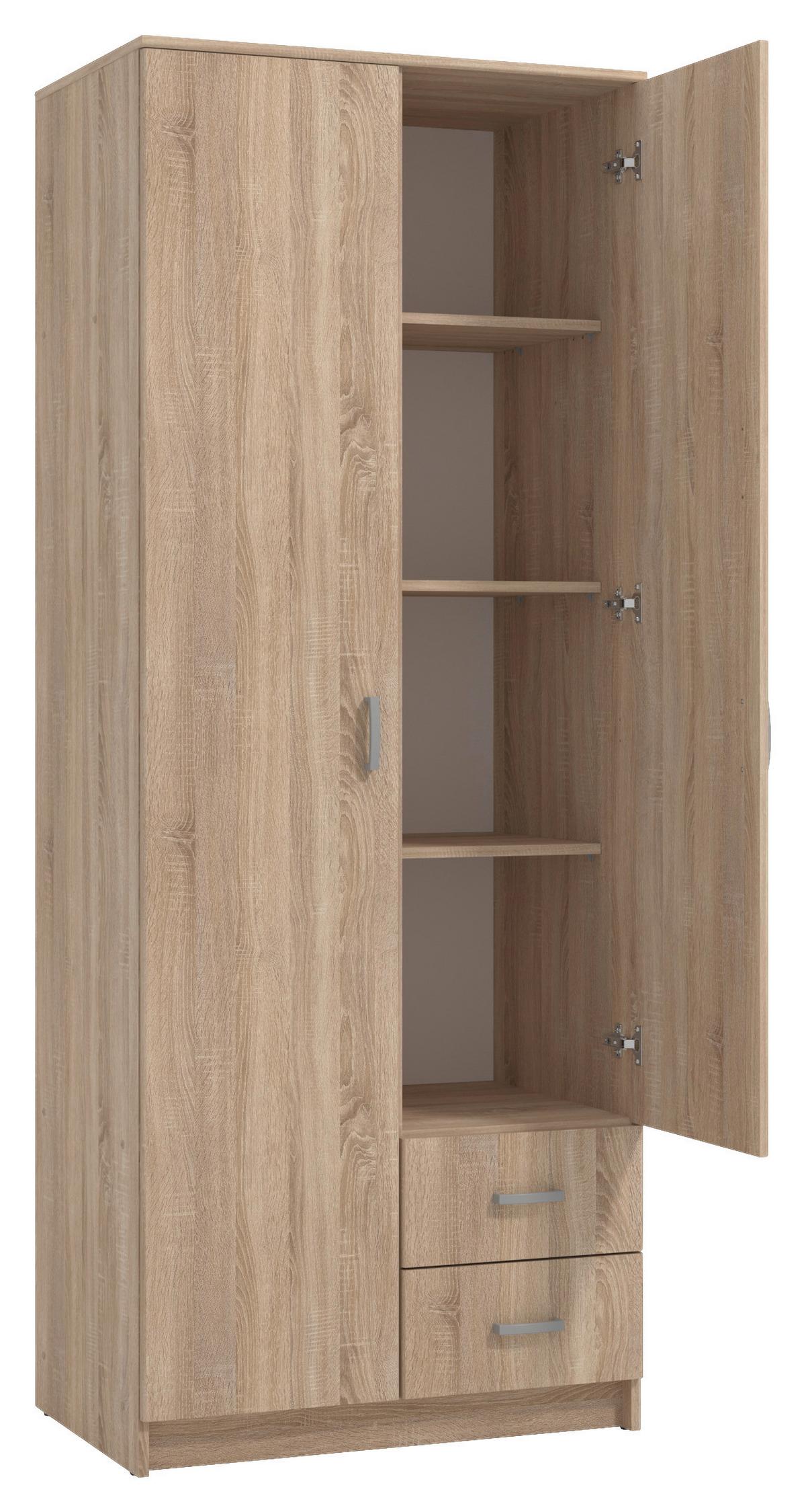 Nyílóajtós Szekrény Hana 80/205 Cm *top Ár* - Basics (80/205/52cm) - Best Price