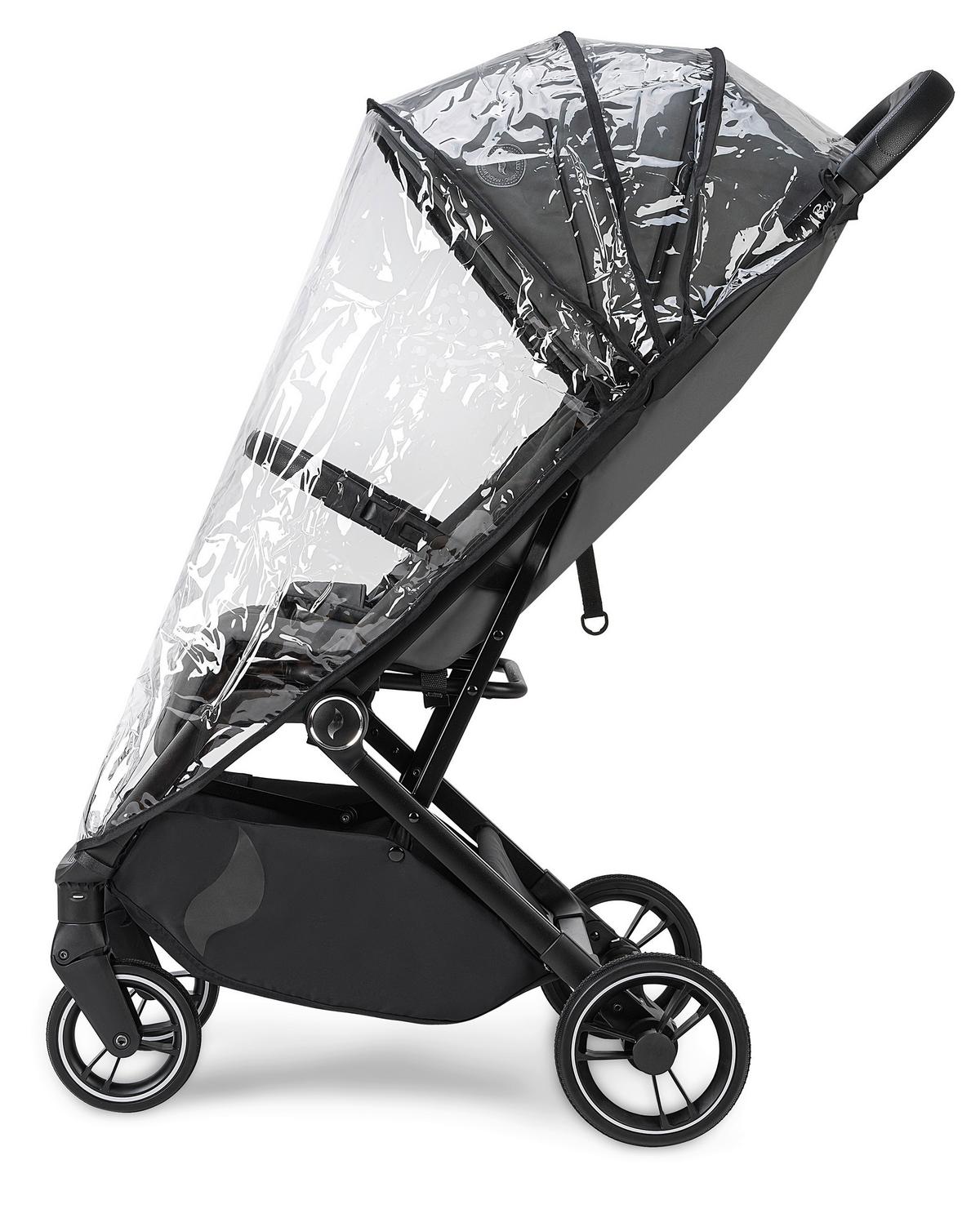 Buggy Boogy 2 Stone Grau, B/H/T: 51x105x84,5 - Dunkelgrau/Schwarz, Basics, Textil/Metall (51/105/84,5cm) - Osann
