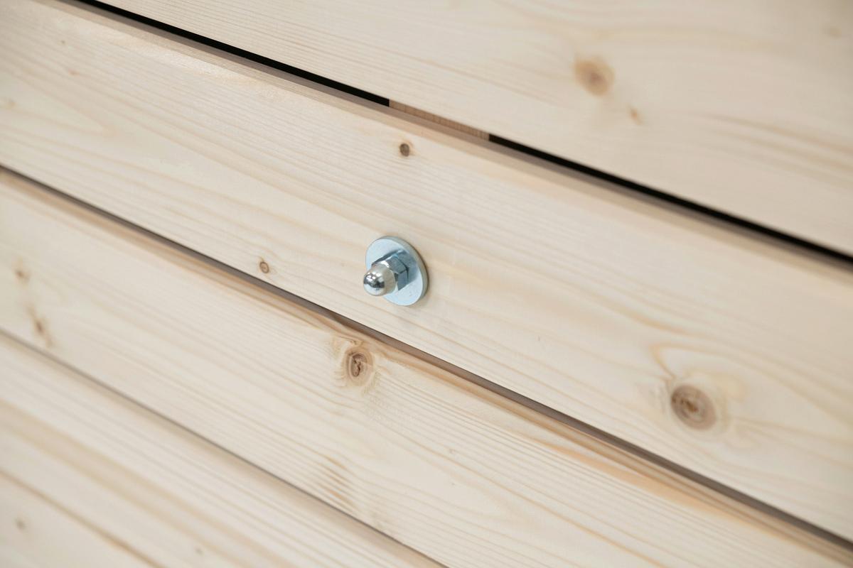 Hochbeet Echtholz Fichte 70x90x130 Cm  Fichtefarben - Fichtefarben, Basics, Holz (70/90/130cm)