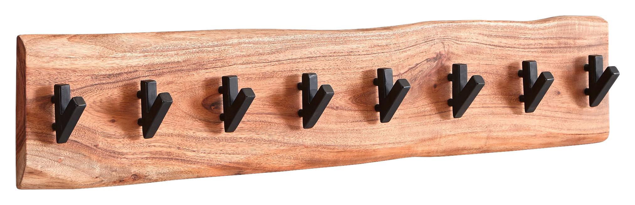 Wandgarderobe Wl6.357 Akaziefarben B: 90 Cm - Akaziefarben, MODERN, Holz (90/19/9cm) - MID.YOU