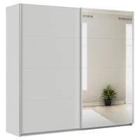Tolóajtós Szekrény Feldkirch 225/210 Cm - világosszürke/ezüst, Modern, faalapú anyag (225/210/62cm)