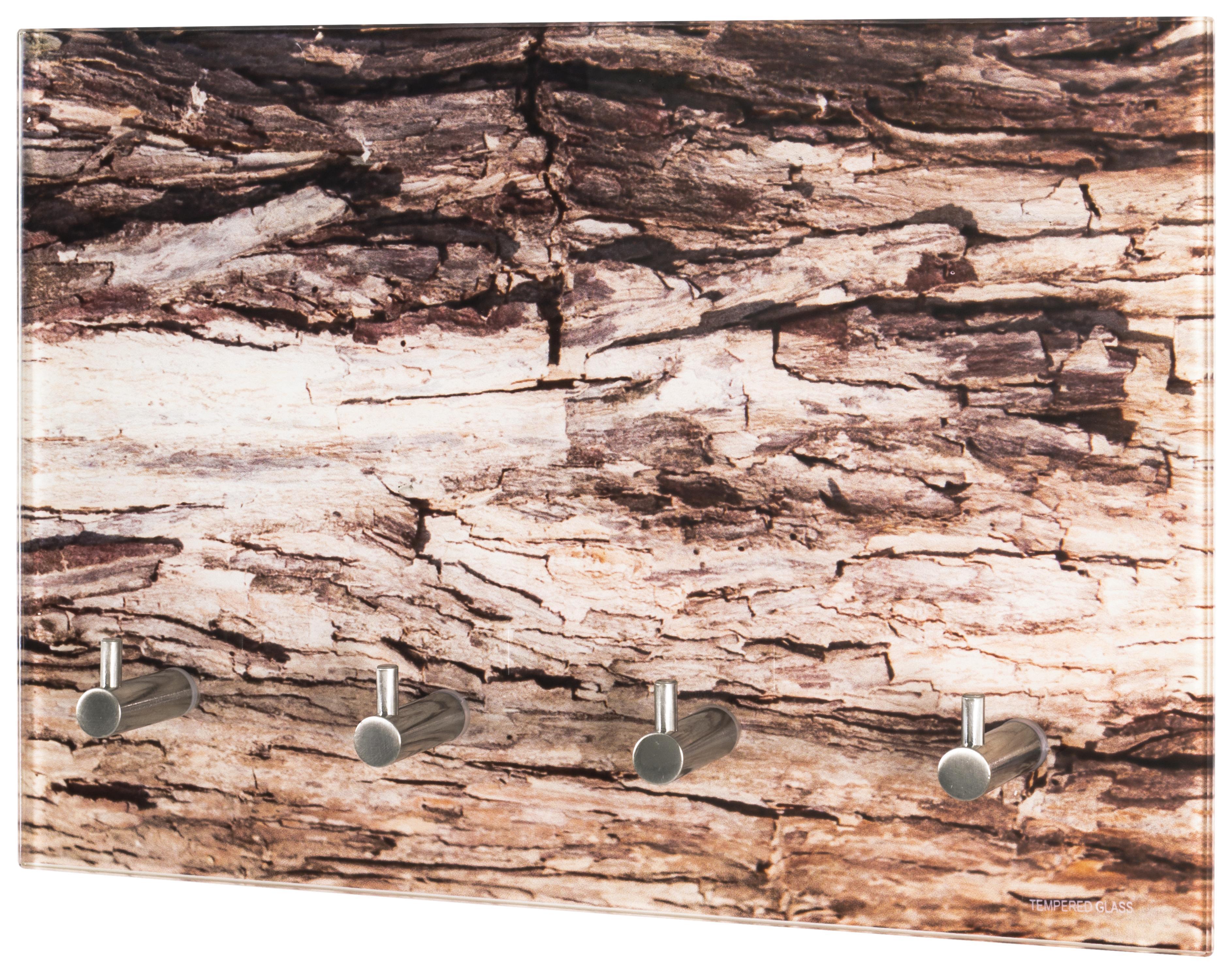 Schlüsselboard Kristina 2 18989 - Multicolor, MODERN, Glas/Metall (30/21/5cm)