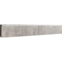 TV nízka komoda dekor beton - šedá, Lifestyle, kompozitní dřevo/plast (180/30/33cm) - P & B