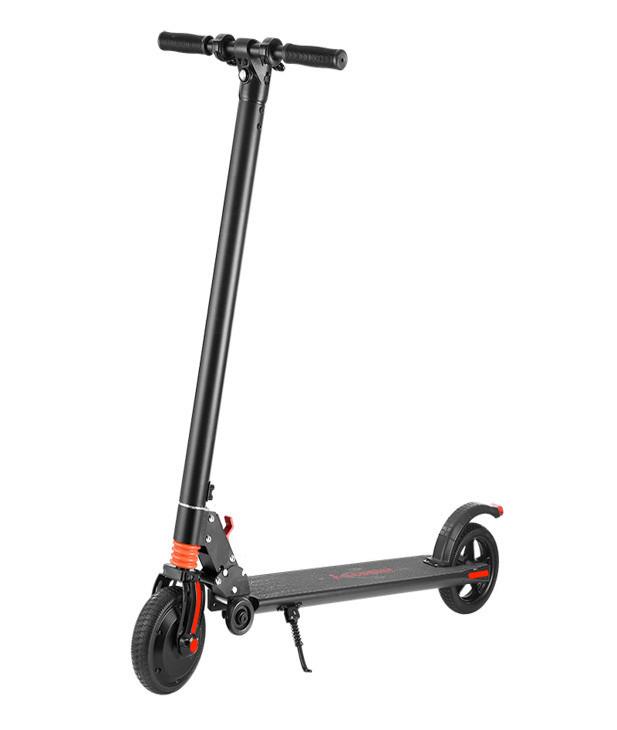Elektroscooter Easy Rider - Schwarz, Basics, Metall (100/42/105cm)