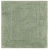 KÚPEĽŇOVÁ PREDLOŽKA Karen, 50/50cm, svetlozelená - svetlozelená, Konventionell, textil (50/50cm) - Premium Living