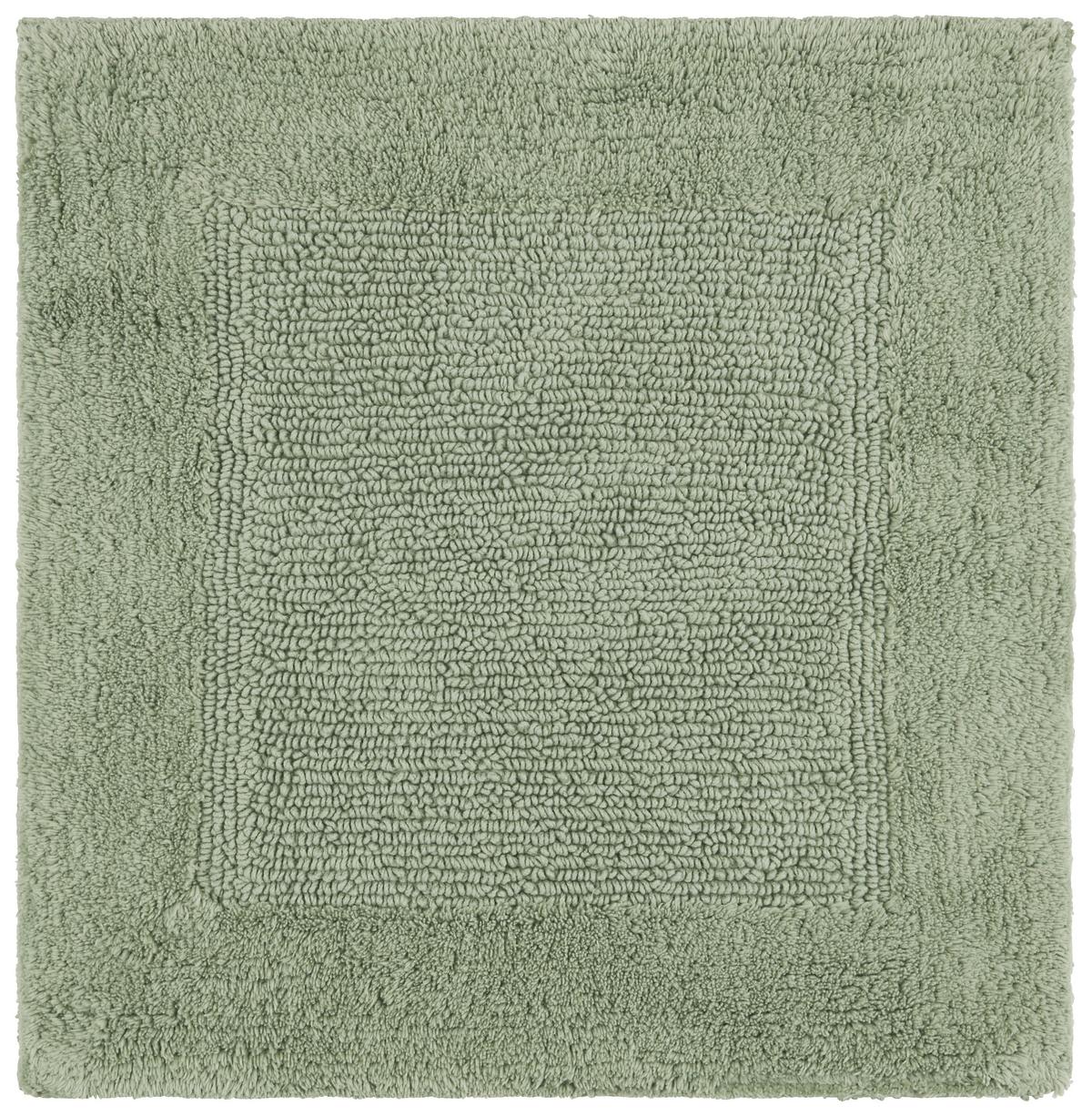 KOUPELNOVÁ PŘEDLOŽKA Karen, 50/50cm, světle zelená - světle zelená, Konvenční, textil (50/50cm) - Premium Living