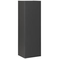 Hängender Midischrank New York B: 33 cm Grau - Grau, MODERN, Glas/Holzwerkstoff (33/102/28,5cm) - MID.YOU