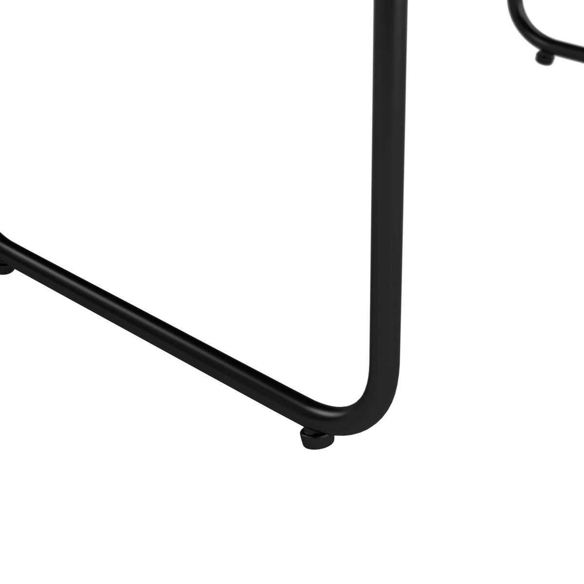 Terasová sedací souprava ELLY - šedá/černá, Moderní, kov/textil (116/77/71cm) - Bessagi Garden