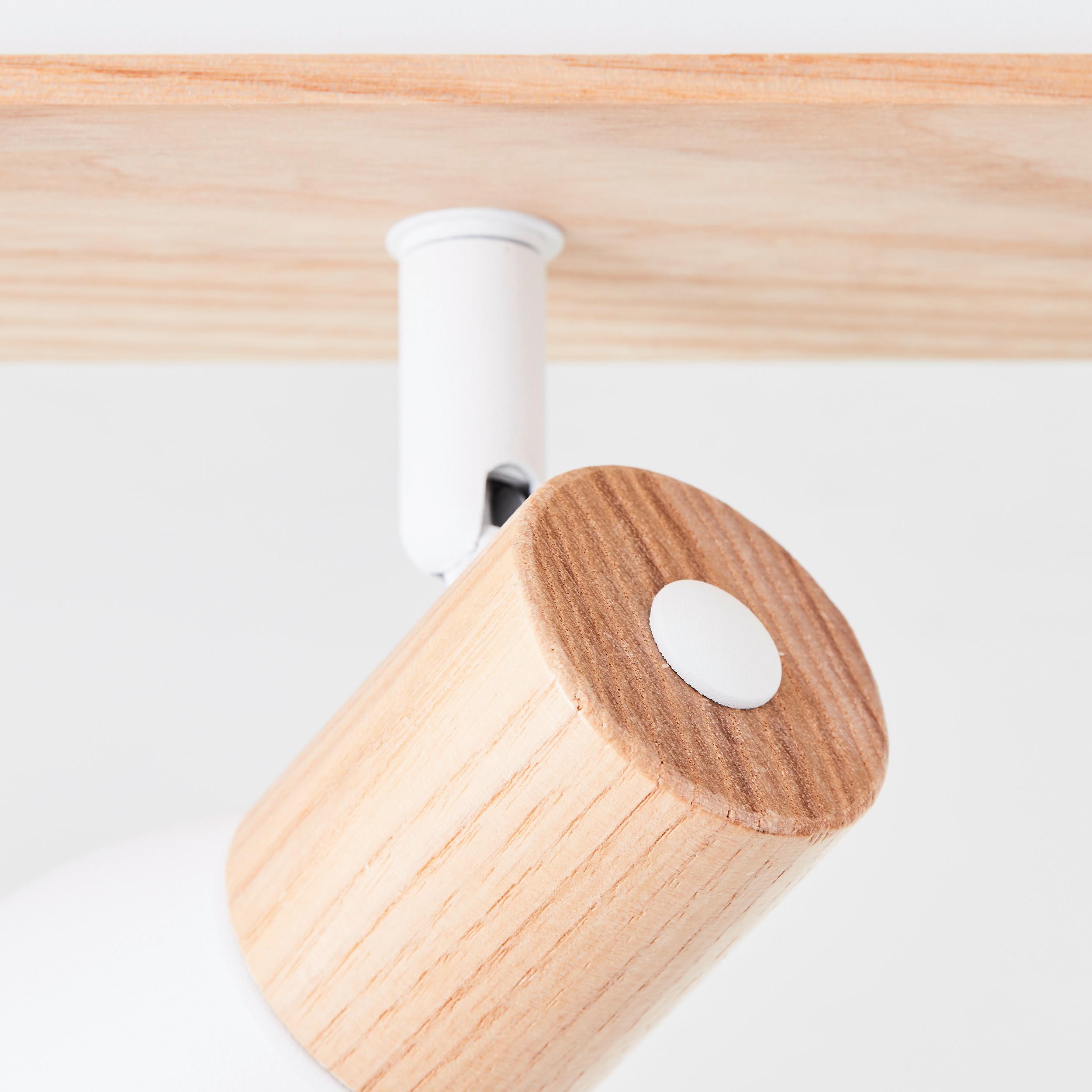 Strahler 99712/75 Daintree - Naturfarben/Weiß, Basics, Holz/Metall (42/7cm) - Brilliant