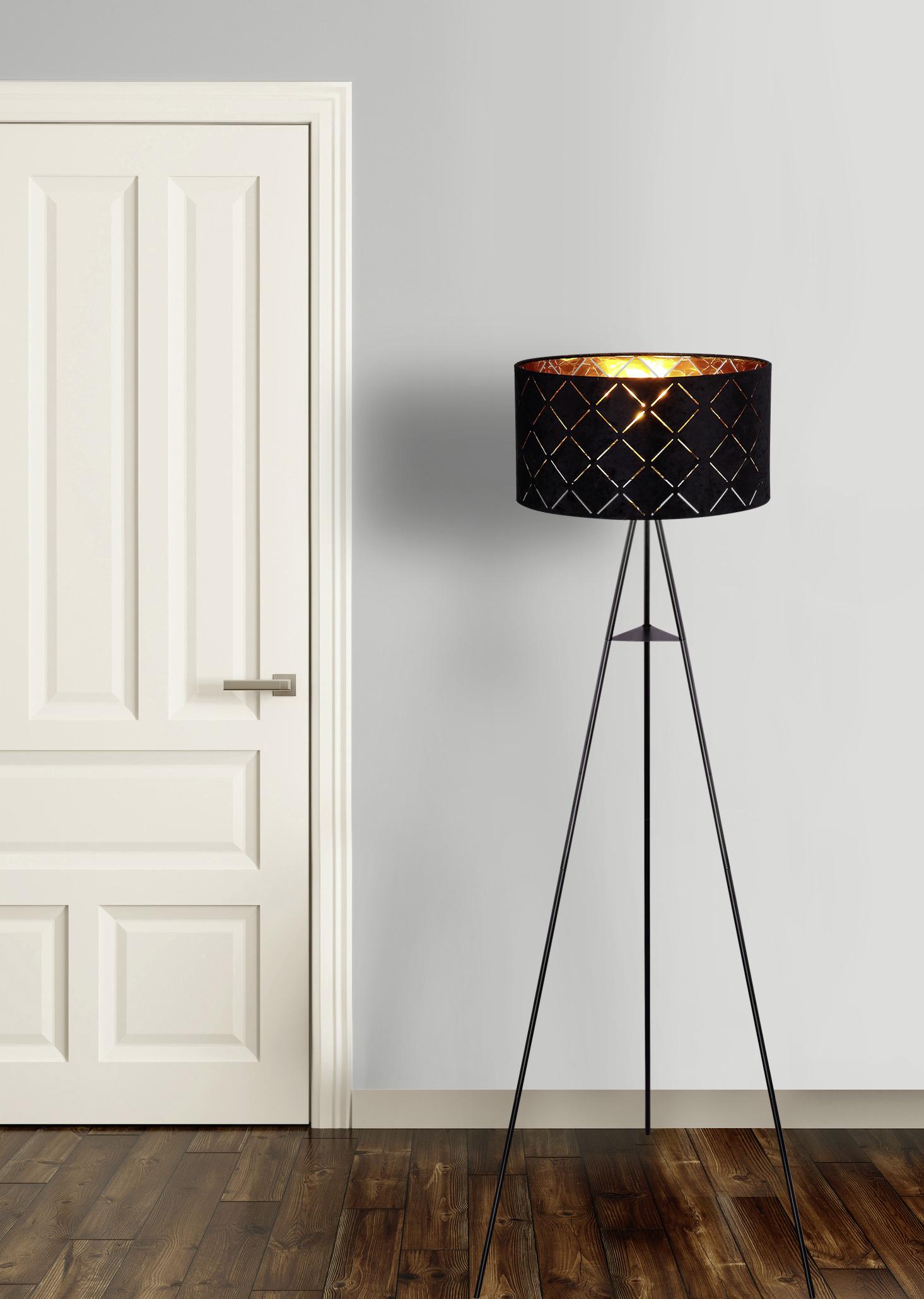 James Wood Stehlampe Lorena Schwarz,