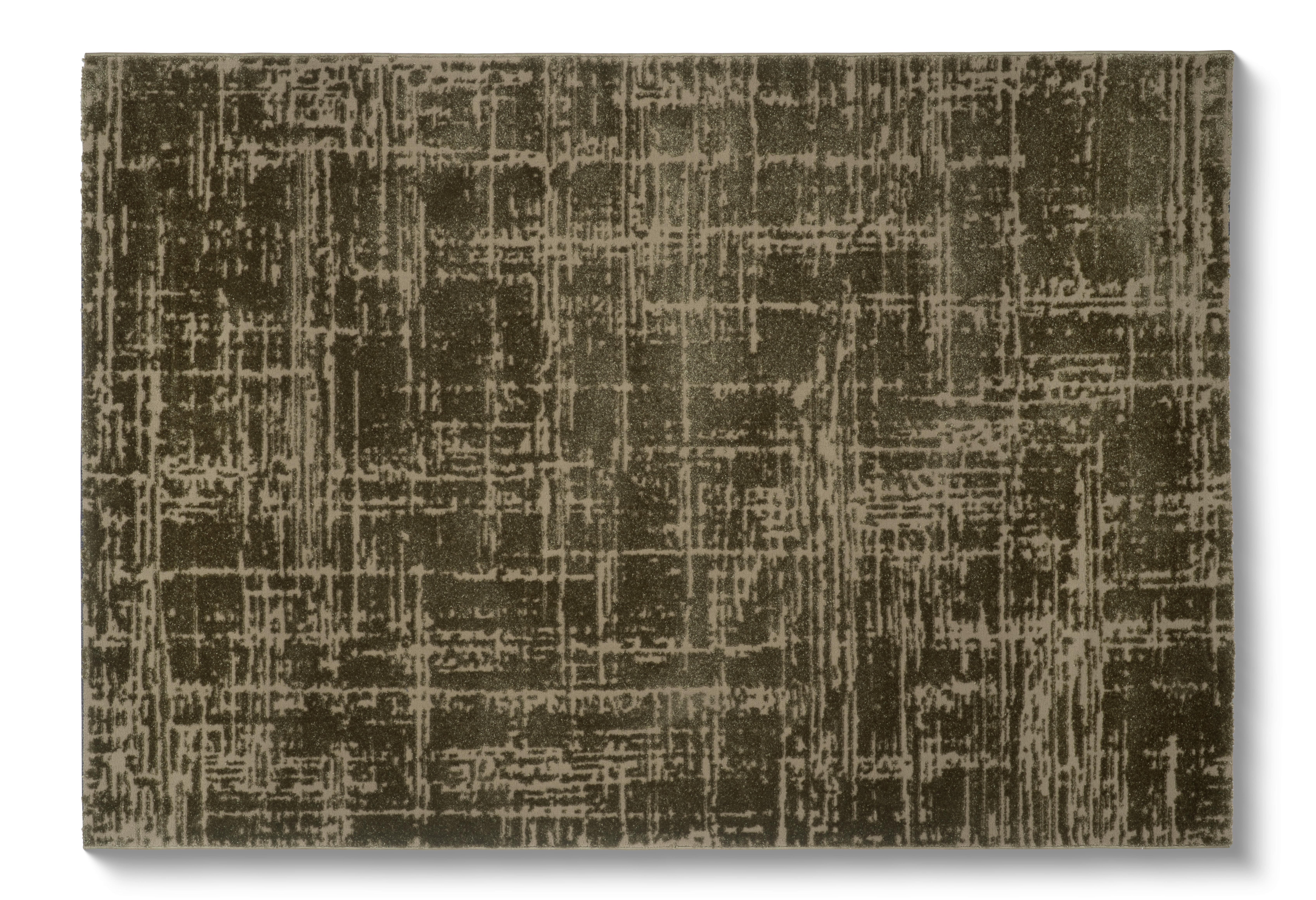 Webteppich Grün Theo 160x230 cm Textil - Grün, MODERN, Textil (160/230cm) - Luca Bessoni