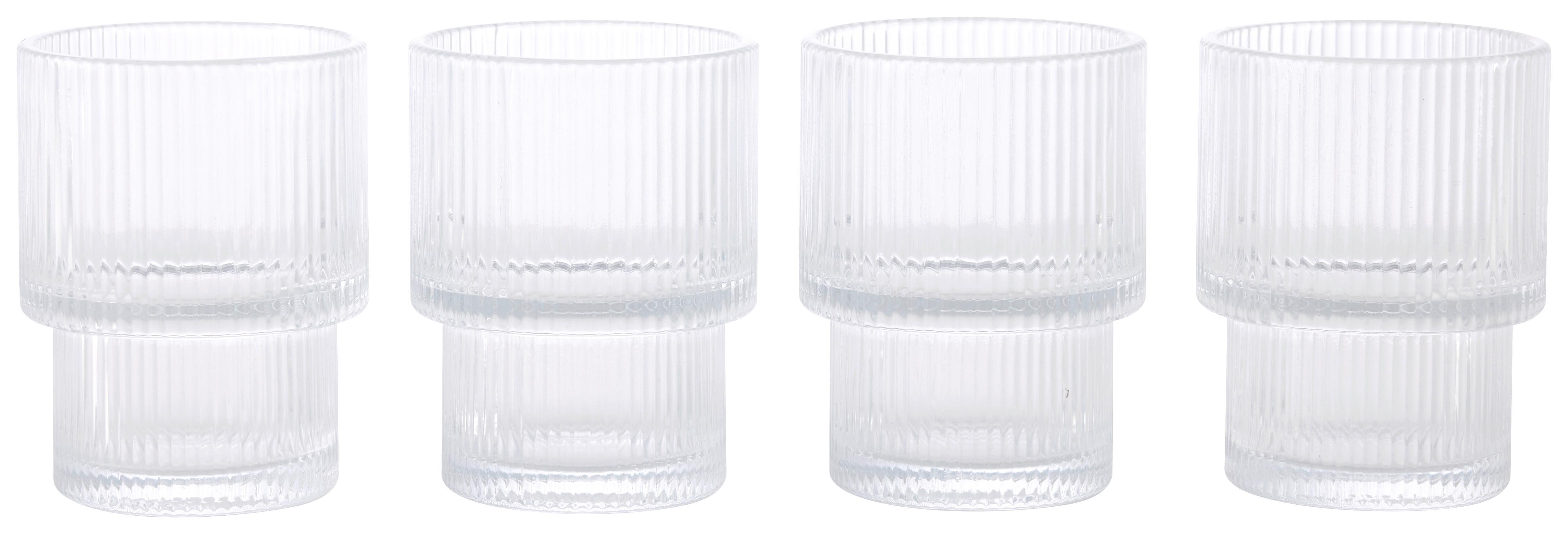 Sada sklenic ROSEMARY - 180ML - průhledné, Moderní, sklo (6,9/9cm) - Mömax