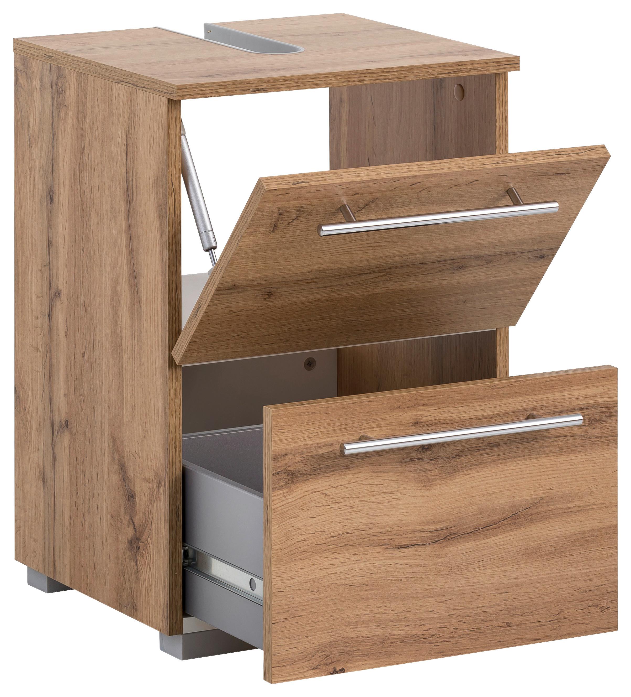 MID.YOU Waschbeckenunterschrank Carlos B: 40,2 cm Eichefarben