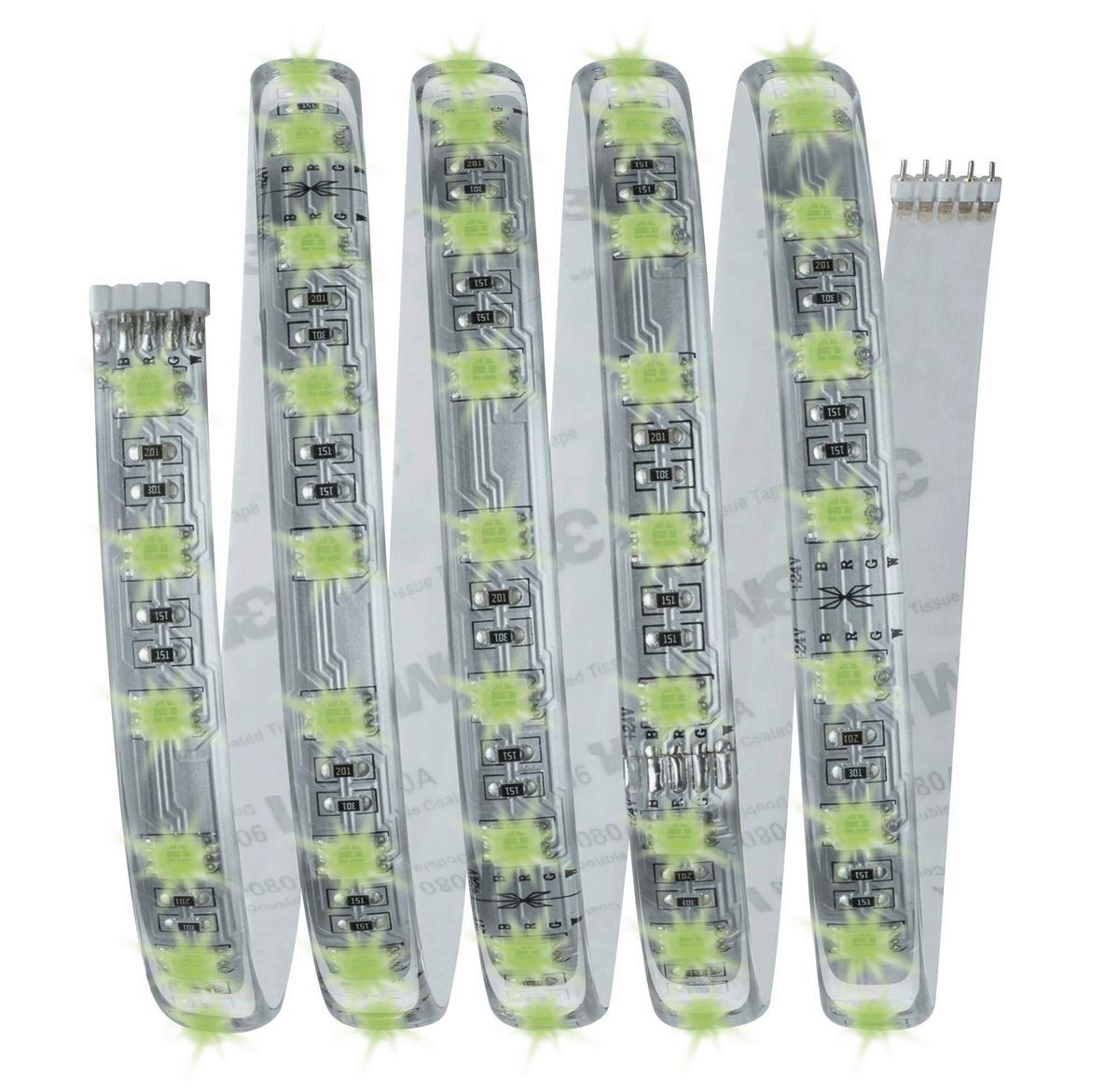 Led-streifen Max Farbwechsler L: 1,50 M - Silberfarben, Design, Kunststoff (150/1,25/0,3cm) - Paulmann
