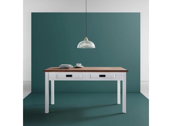 Jedálenský Stôl Melanie - borovicová/biela, Moderný, drevo (150/80/80cm) - Mömax modern living Jedálenský Stôl Melanie - borovicová/biela, Moderný, drevo (150/80/80cm) - Mömax modern living
