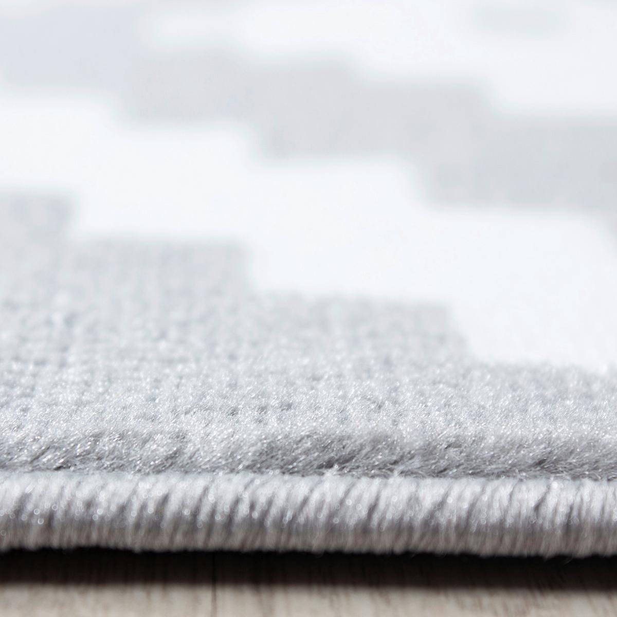 Teppich Läufer Grau Plus 80x300 Cm - Grau, KONVENTIONELL, Textil (80/300cm) - Novel