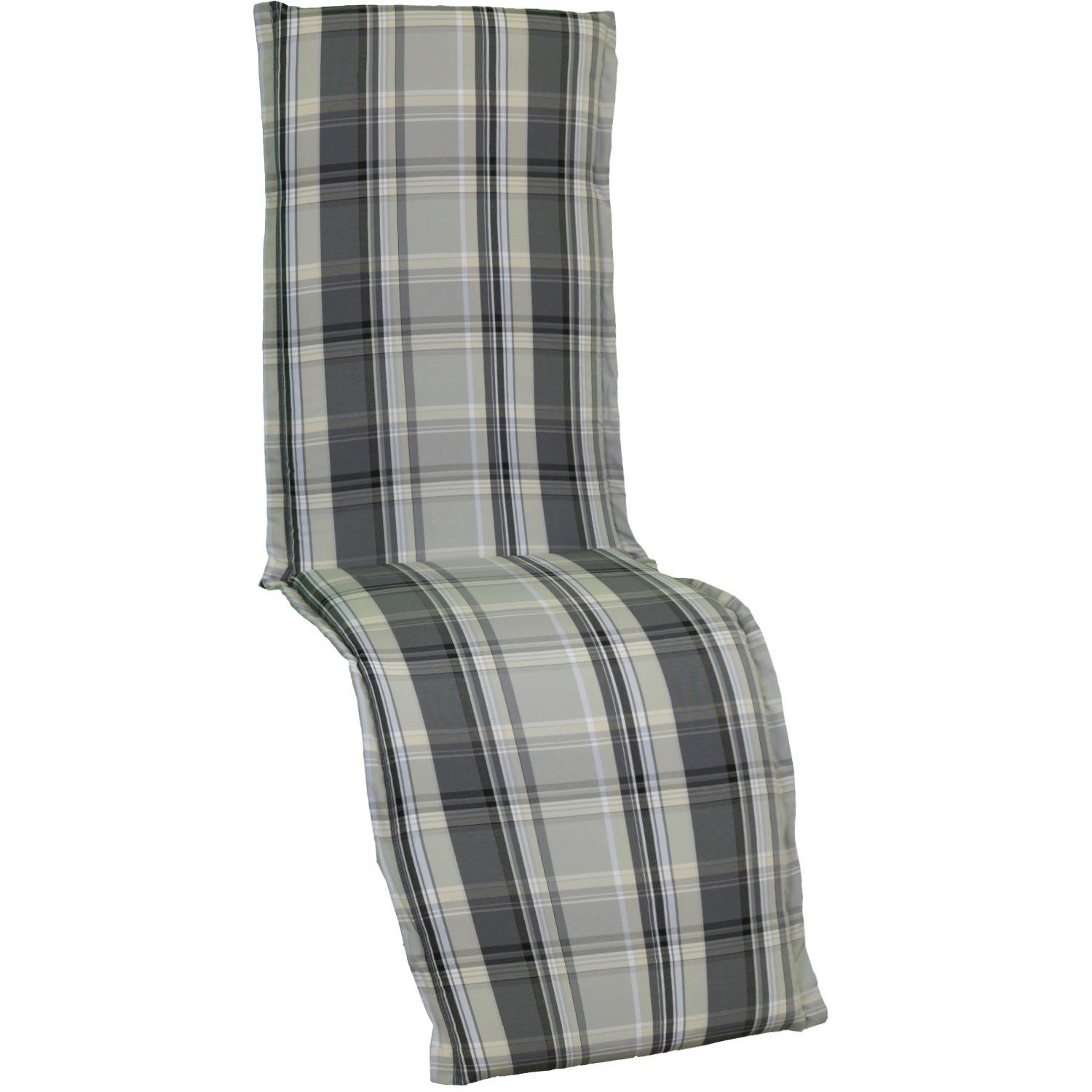 Hochlehner Auflage Atika 170x52x8cm Beige - Beige, Basics, Textil (170/52/8cm) - Gardenson