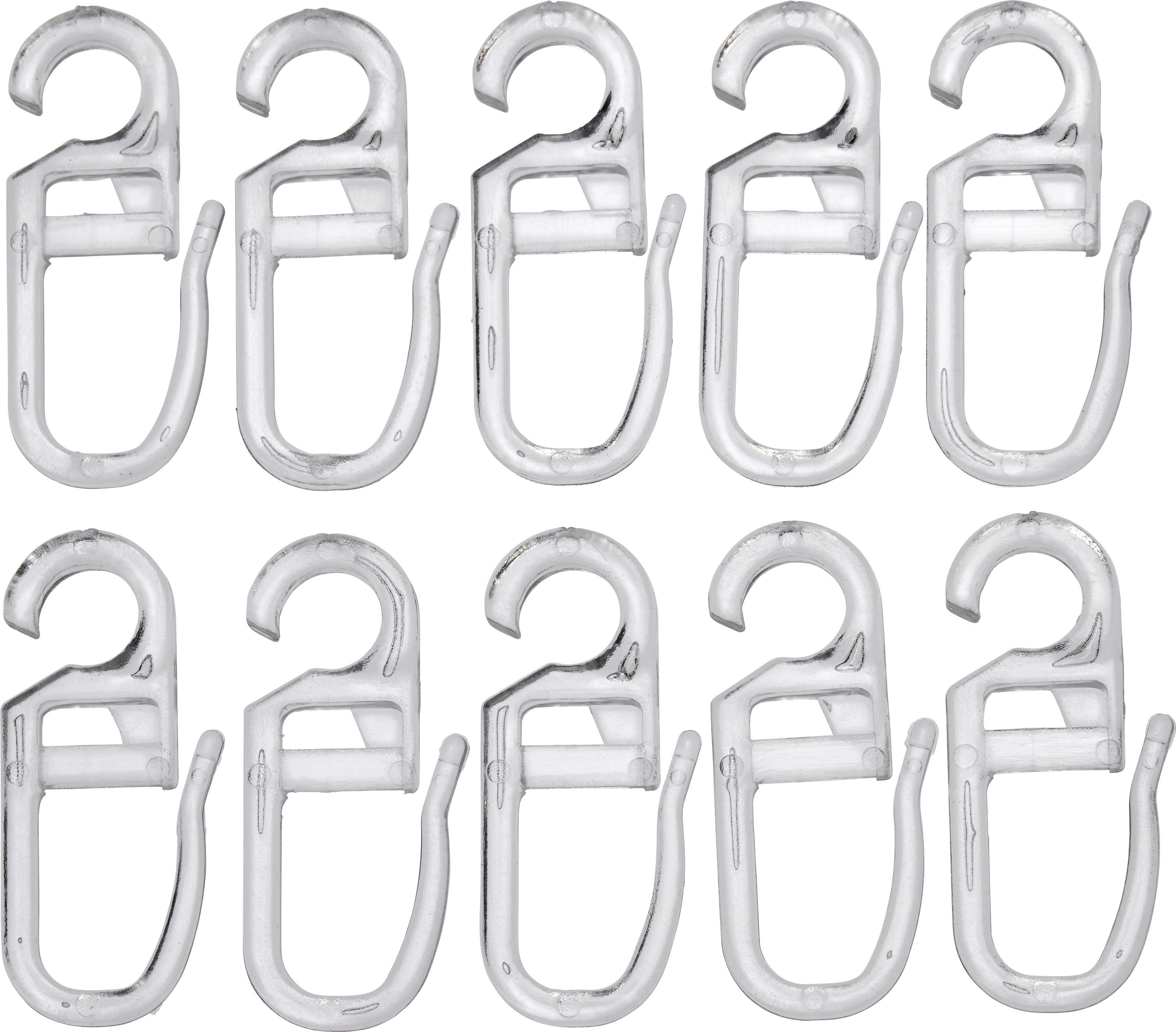 HÁČEK PRO ŘASENÍ ANNI - čiré, plast (0.5/2.6cm) - Modern Living