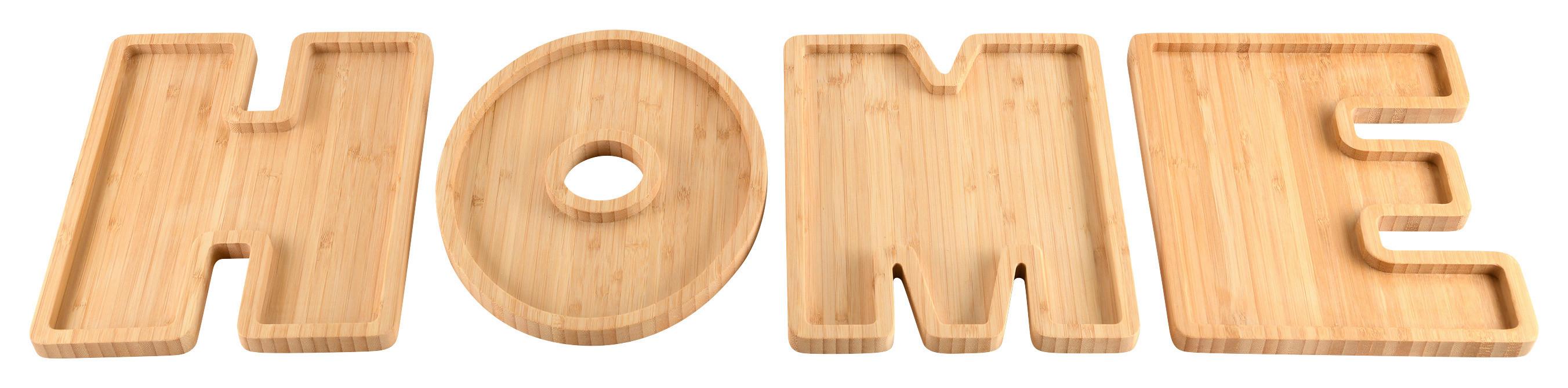 Servierbrett Home - Hellbraun, Basics, Holz (20/1,5/25cm) - Kesper