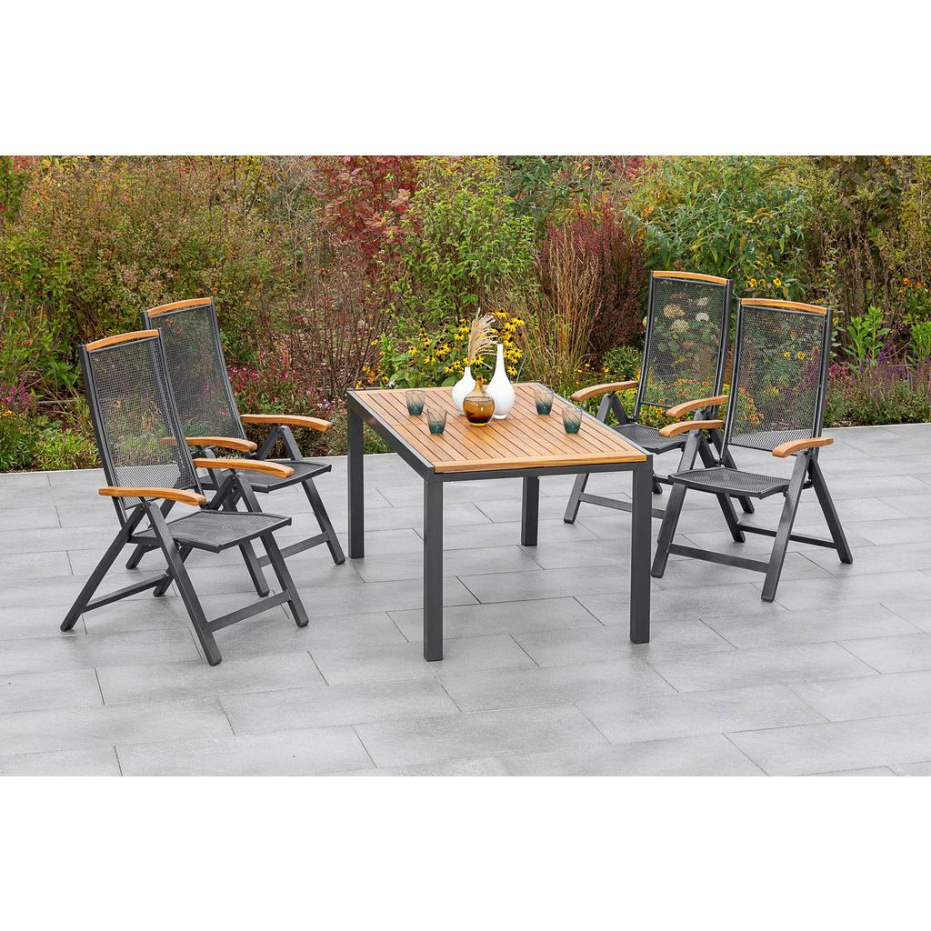 Gartentisch ausziehbar Tilos Echtholz L: 150cm