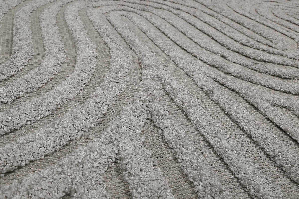 Outdoorteppich Grau, BxL: ca. 133x200 cm - Grau, KONVENTIONELL, Textil (133/200cm) - Esprit