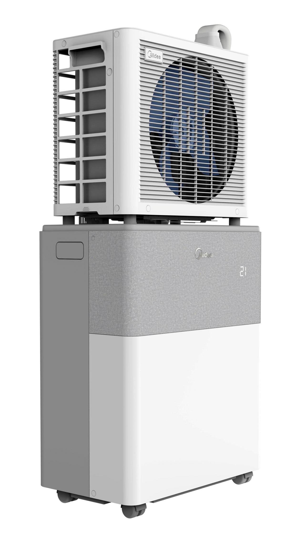 Klimaanlage Portasplit - Weiß, Basics, Kunststoff (51,8/64,6/34cm) - Midea