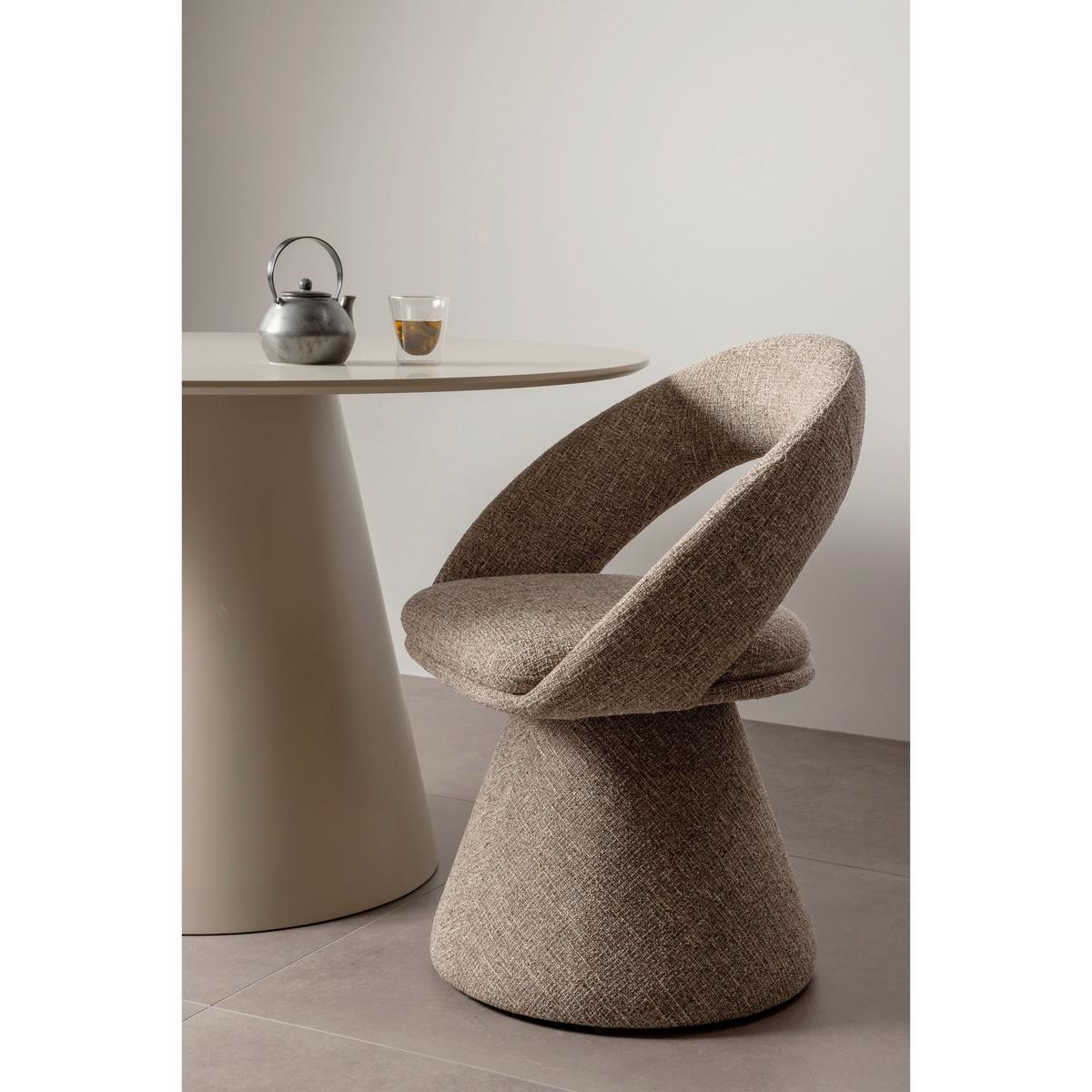 Armlehnstuhl Winter Naturfarben B: 63cm - Naturfarben, MODERN, Textil (63/80/57cm) - Livetastic