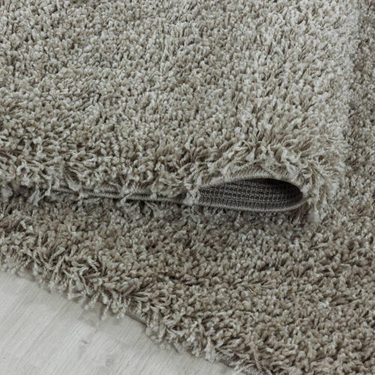 Hochflor Teppich Naturfarben Naturfaser Sydney 120x170 cm - Naturfarben, Basics, Textil (120/170cm)