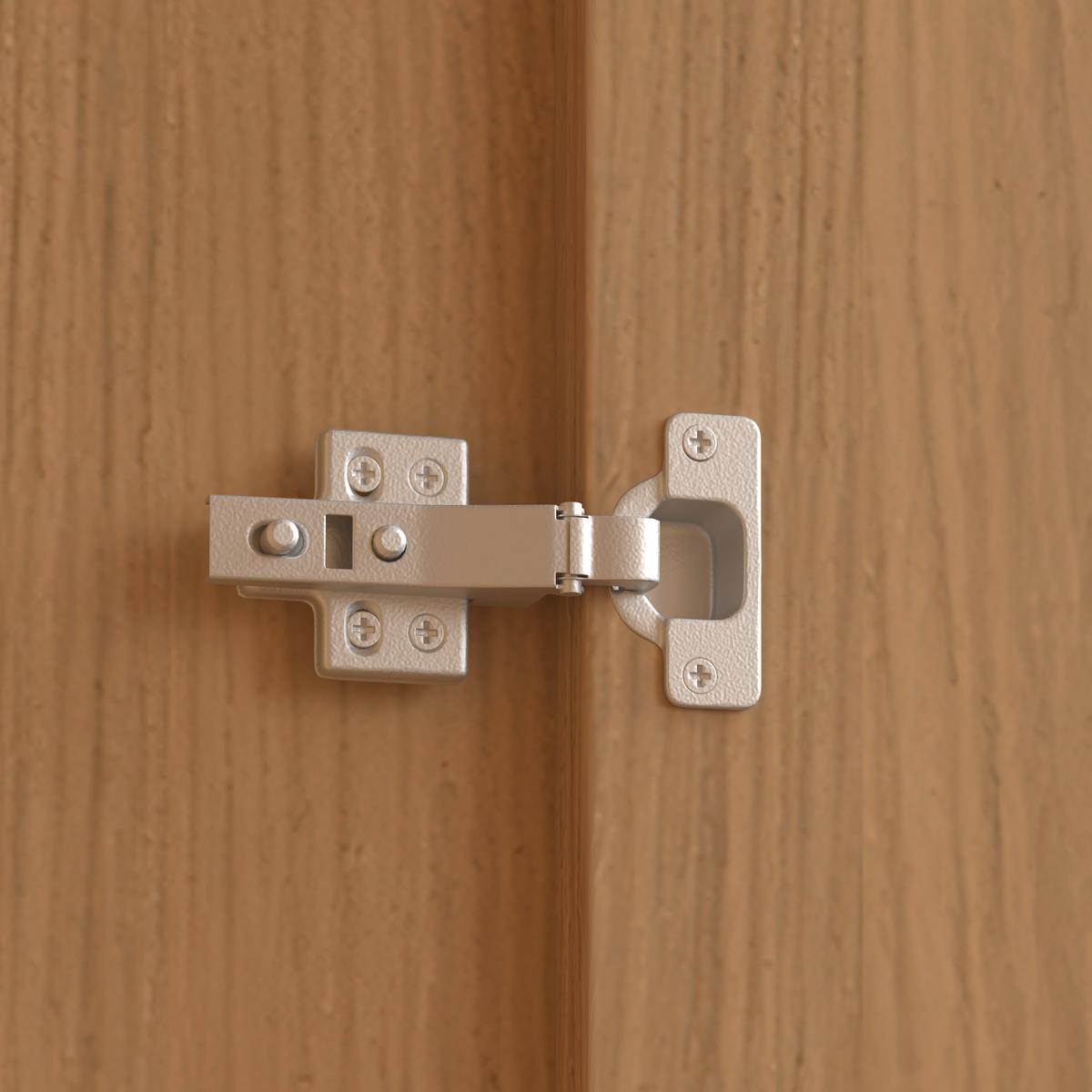 Šatníková skriňa MARLO š. cca 100 cm, dekor dub - farba duba, Modern, drevo/kompozitné drevo (100/223/60cm) - Bessagi Home