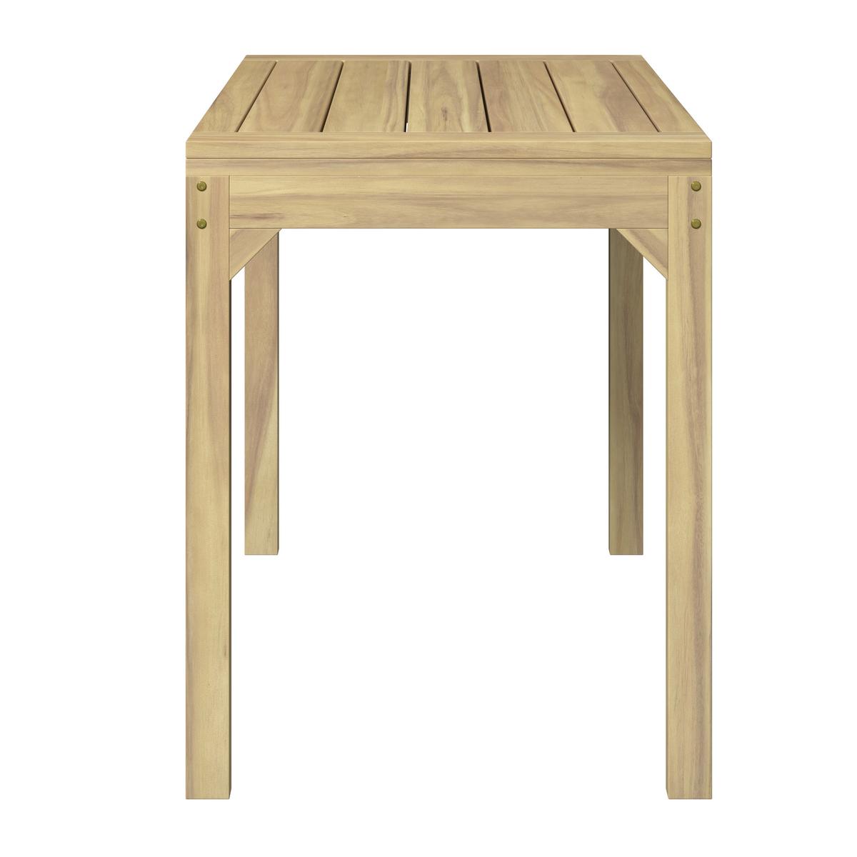 Balkonset Kopenhagen - Akaziefarben, MODERN, Holz - Beldano