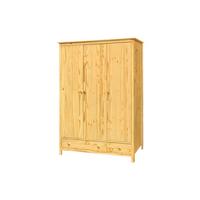 Kleiderschrank Naturfarben B: 144cm - Naturfarben, Natur, Holz (144/190/58cm) - Livetastic