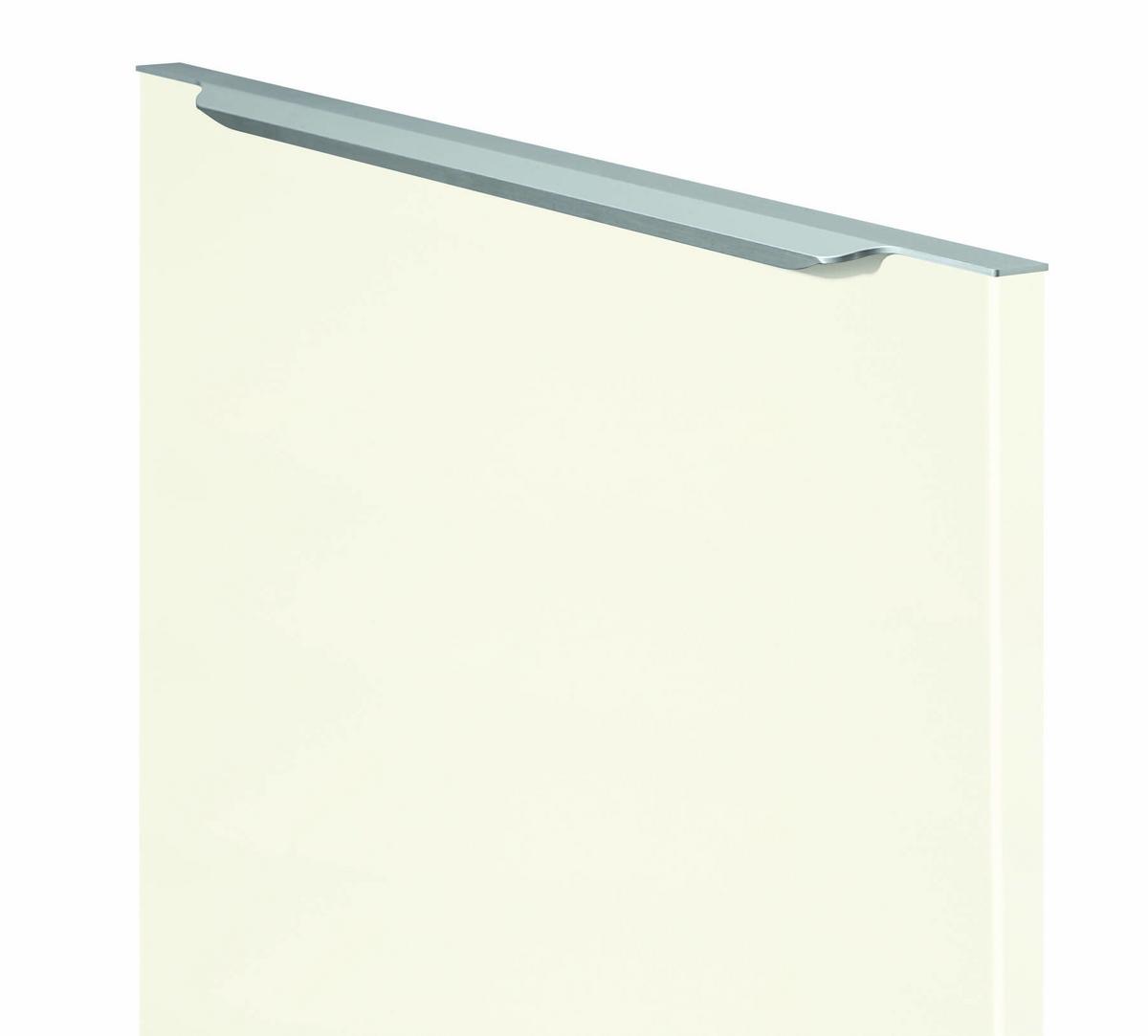 Griffleiste Edelstahlfarben Griffe - Edelstahlfarben, MODERN, Metall - Vertico