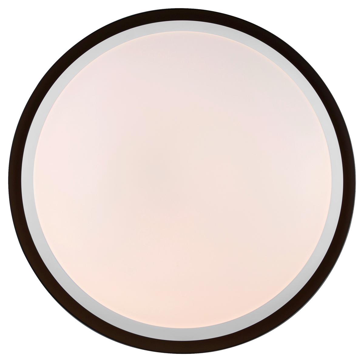 Led-deckenleuchte Xaver Ø 56 Cm Mit Smart-Steuerung - Basics, Kunststoff/Metall (56/8,5cm) - Globo