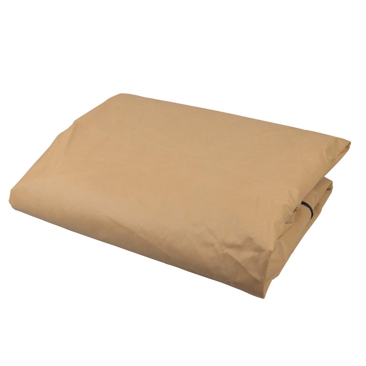 Schutzplane Easy Up XXL Naturfarben - Naturfarben, Basics, Kunststoff (200/180/70cm)