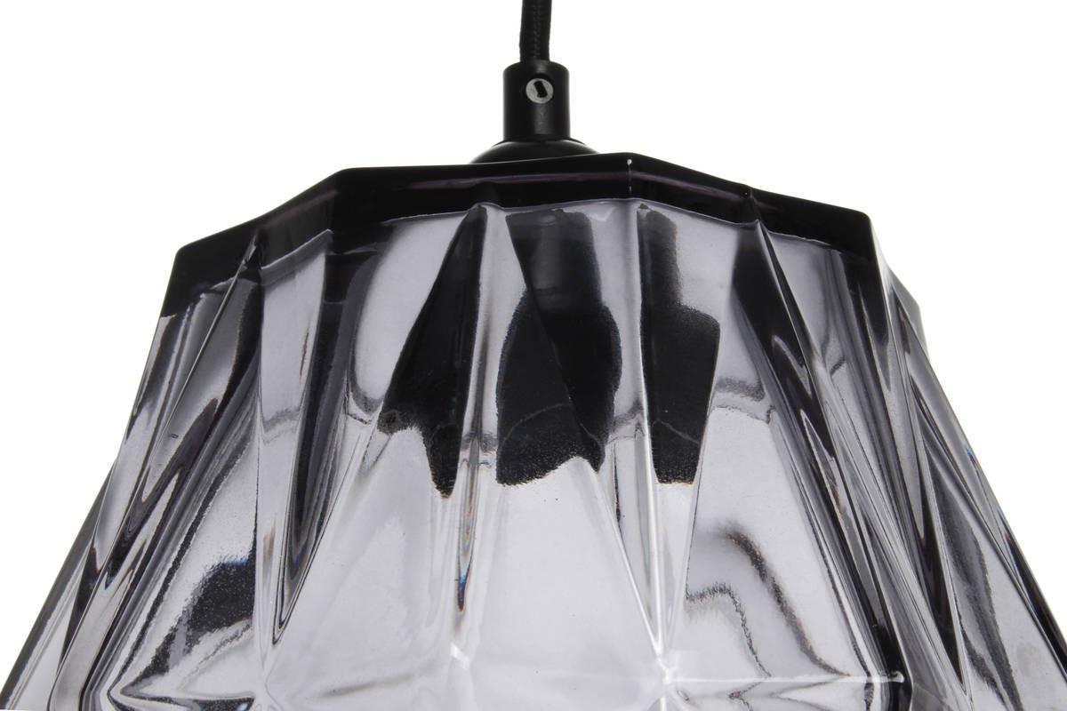 Hängeleuchte Aurea H: 19 Cm 1-Flammig - Grau, Trend, Glas (19/19/19cm) - Kayoom