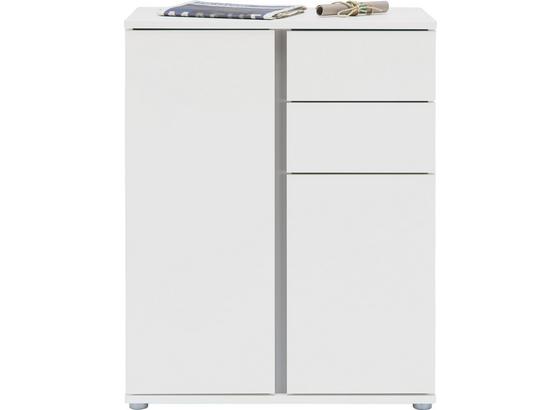 Komoda Bianco - bílá, Moderní, kompozitní dřevo (75/95/43cm) - Mömax modern living Komoda Bianco - bílá, Moderní, kompozitní dřevo (75/95/43cm) - Mömax modern living